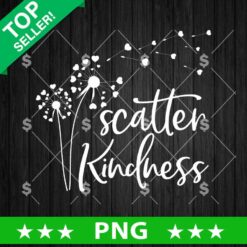 Scatter Kindness Dandelion PNG