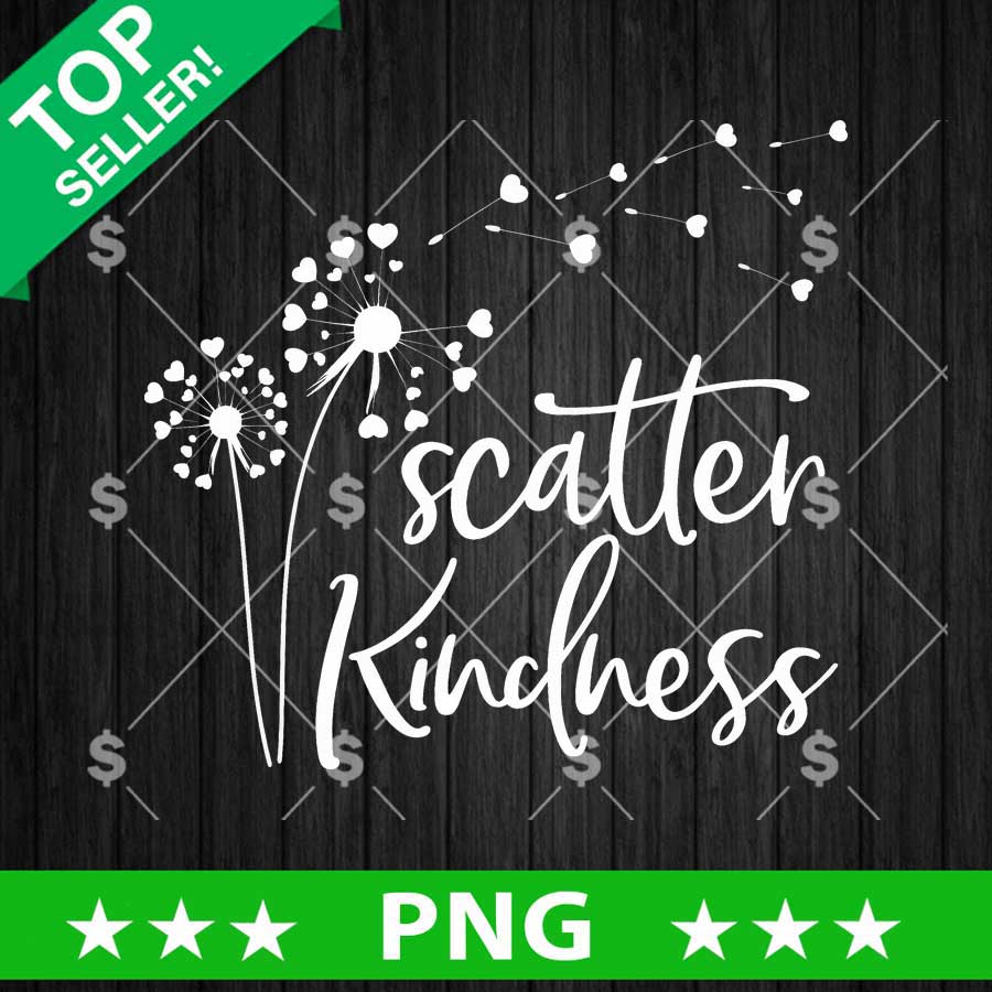 Scatter Kindness Dandelion PNG