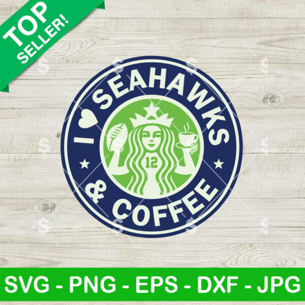 Seahawks Coffee SVG