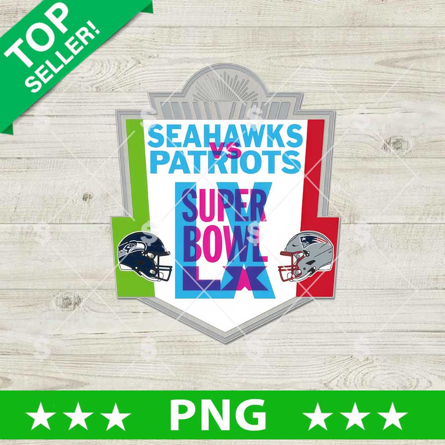 Seahawks Vs Patriots Super Bowl LX PNG