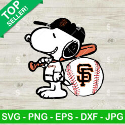 San Francisco Giants Snoopy SVG