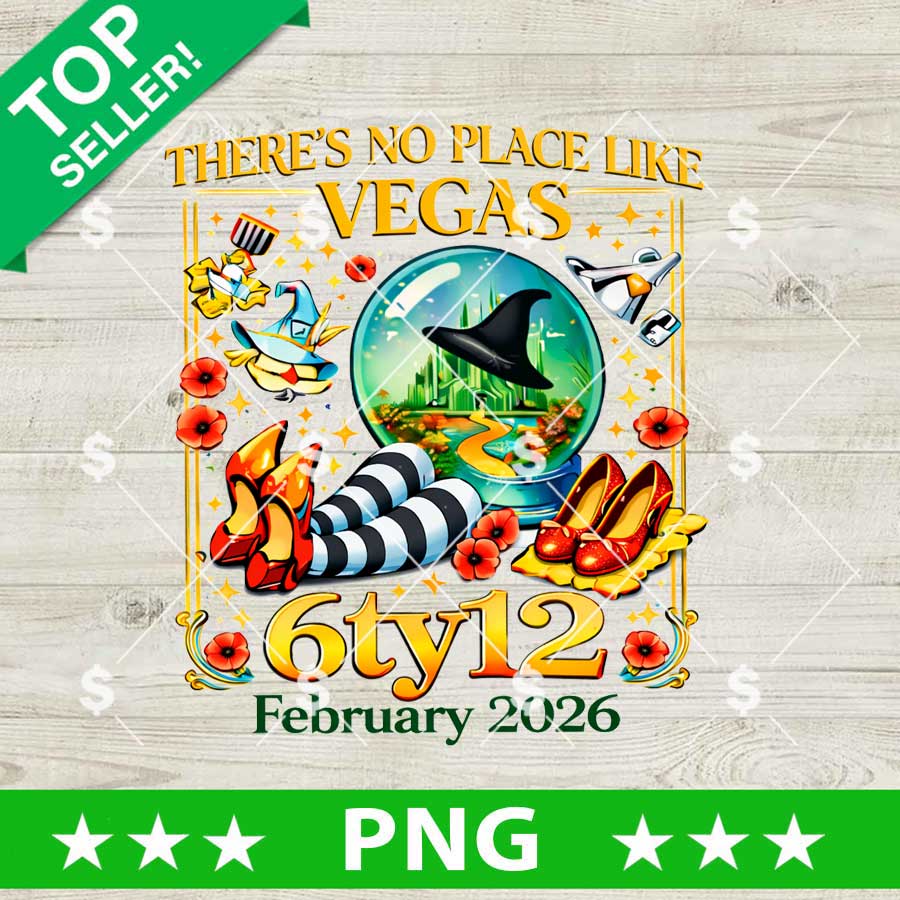 There's No Place Like Vegas 6TY12 PNG