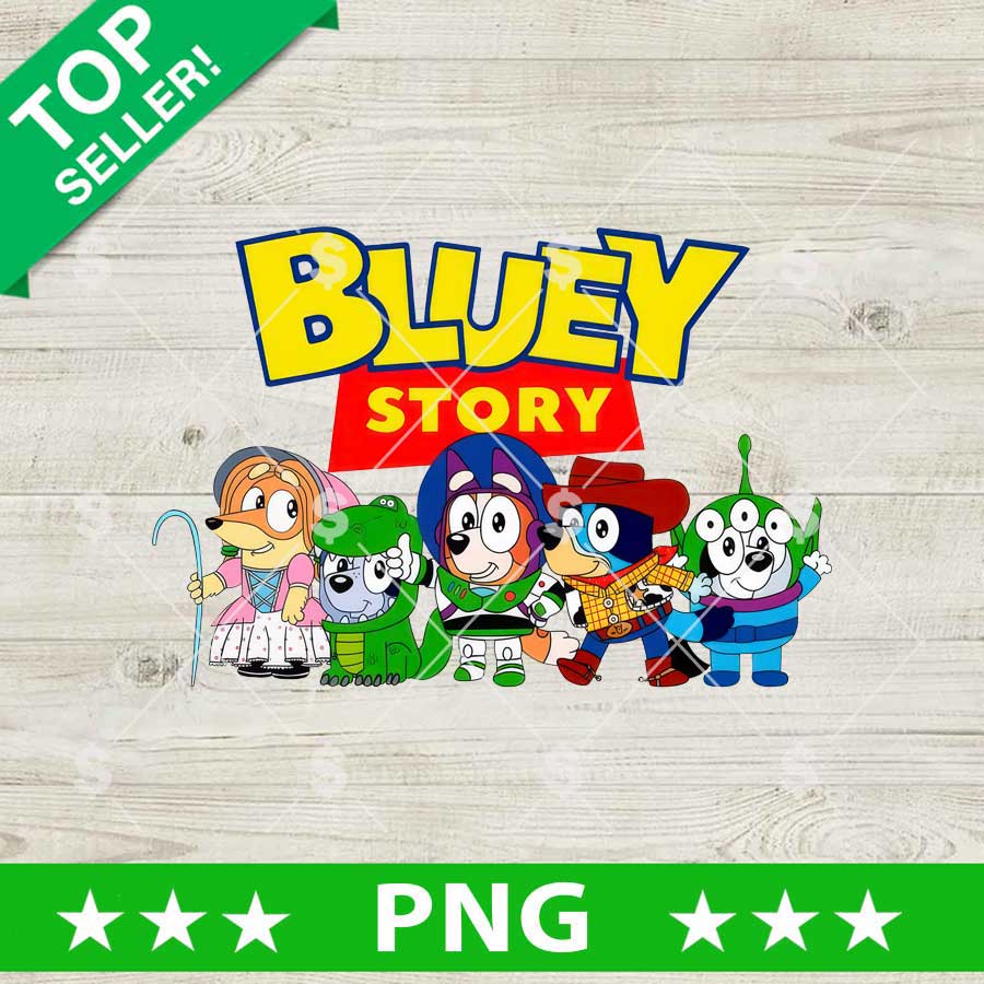 Bluey Story PNG