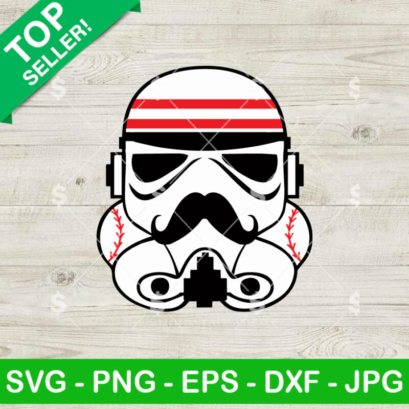 Storm Strooper Cincinnati Baseball SVG