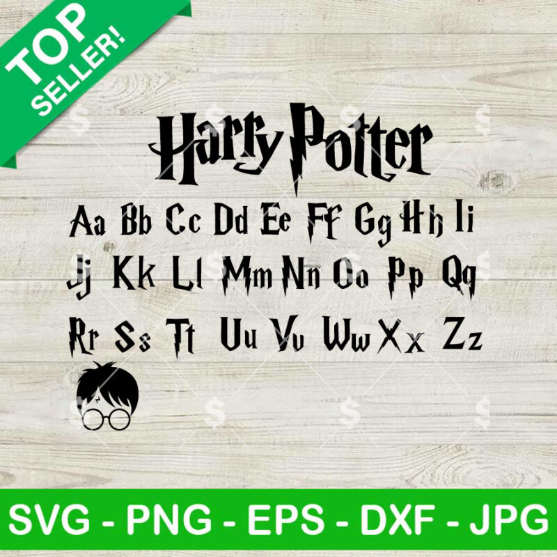 Harry Potter Font SVG