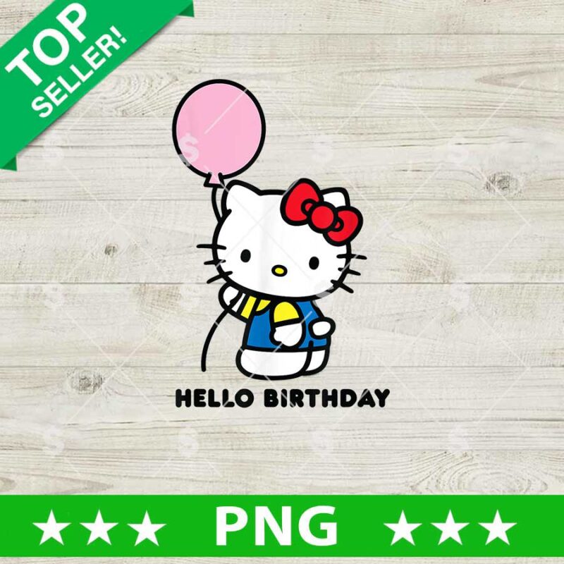 Hello Birthday PNG