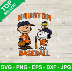 Houston Baseball Snoopy SVG