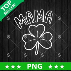 Mama Lucky Leaf St Patrick Day PNG