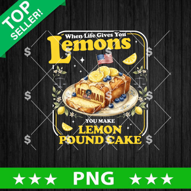 Lemons Pound Cake PNG