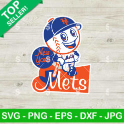 New York Mets Mascot SVG