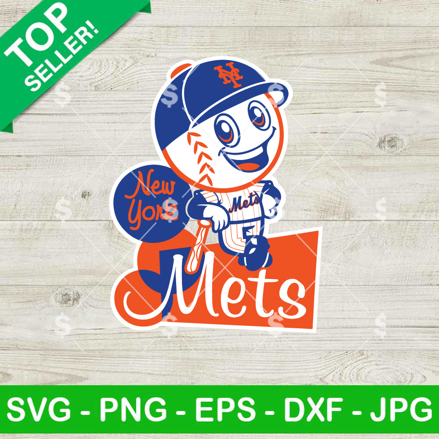 New York Mets Mascot SVG