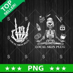 Local Skin PLug Skeleton Woman PNG