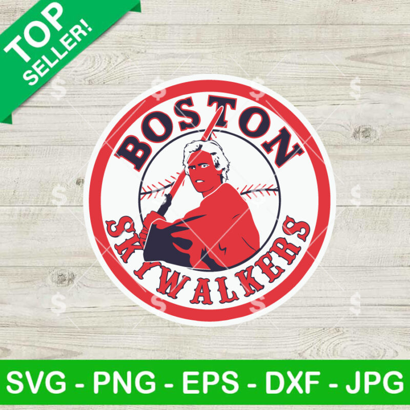 Boston Red Sox Star Wars Skywalkers SVG
