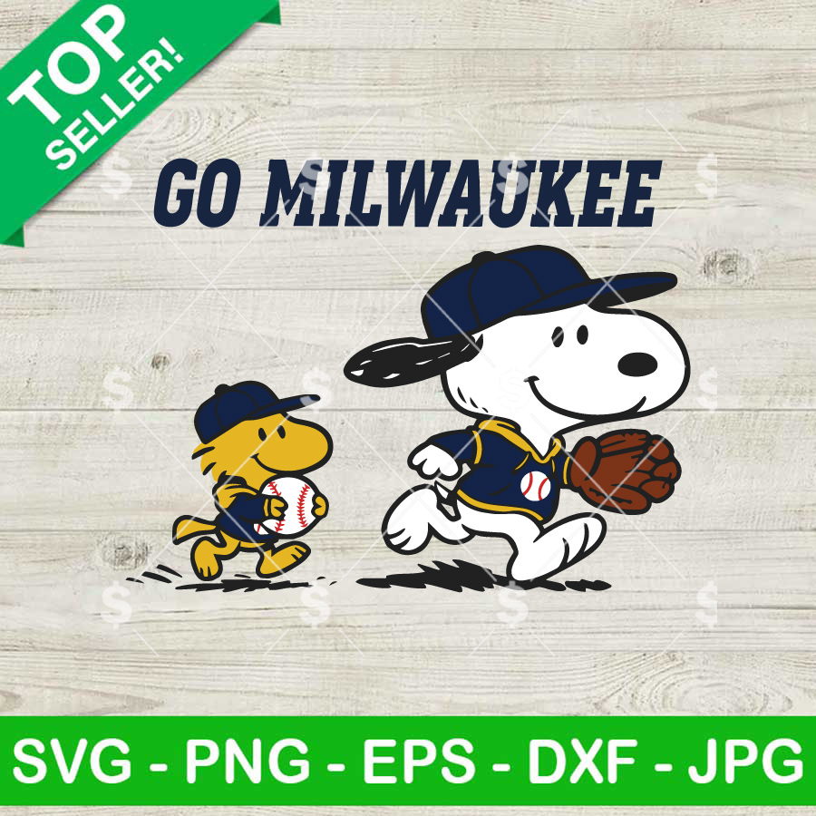Go Milwaukee Snoopy SVG