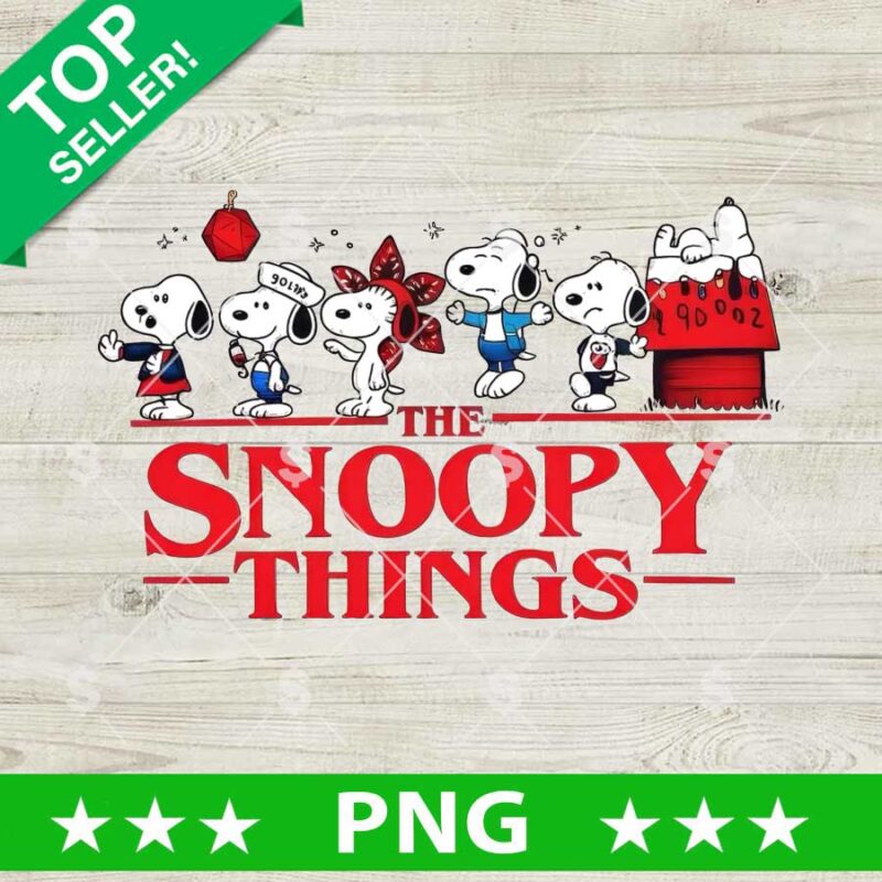 Snoopy Things PNG