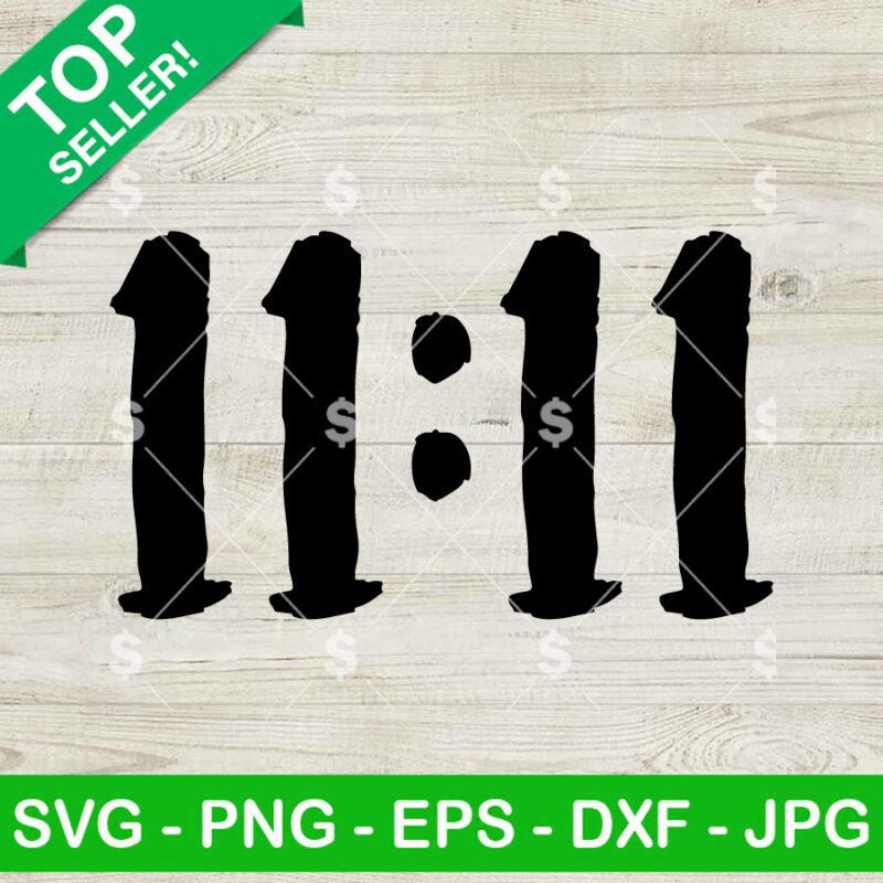 1111 Angel Number SVG