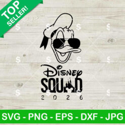 Donald Disney Squad SVG