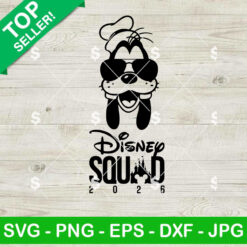 Goofy Disney Squad SVG
