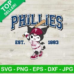 Kuromi Phillies MLB SVG