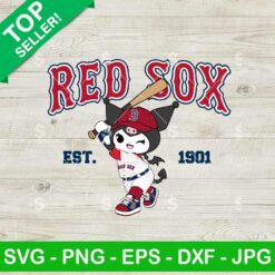 Kuromi Red Sox SVG