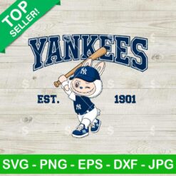 Labubu Ny Yankees SVG