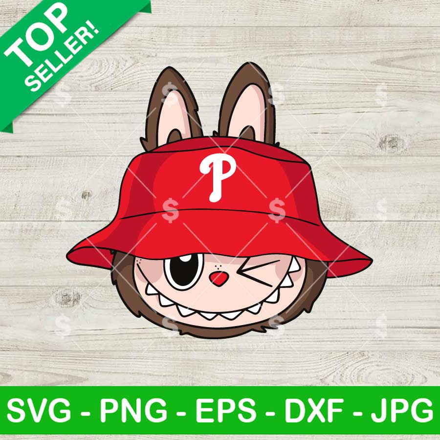 Labubu Philadelphia Phillies SVG