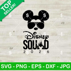 Mickey Disney Squad SVG