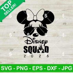 Minnie Disney Squad SVG