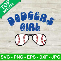 Dodgers Girl SVG