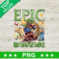 Epic Universe Luigi PNG