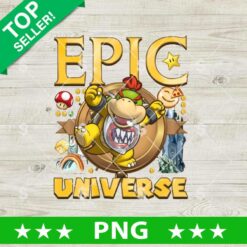 Epic Universe Bowser Super Mario PNG