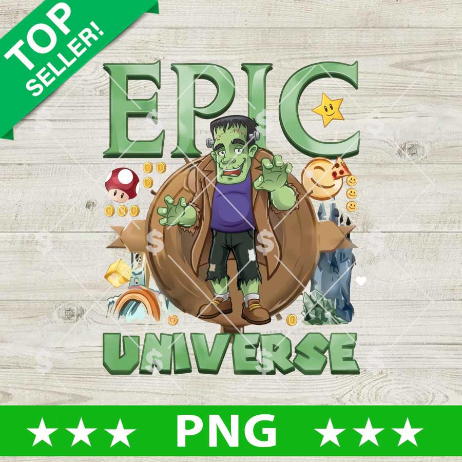 Epic Universe Frankenstein PNG