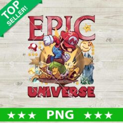 Epic Universe Super Mario PNG