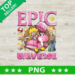 Epic Universe Princess Peach PNG