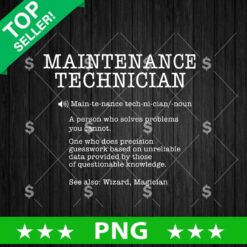 Maintenance Technician PNG