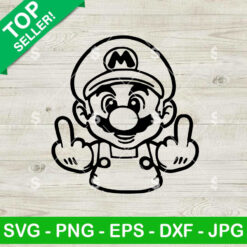 Super Mario Fuck Hand SVG