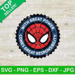 With Great Power Comes Great Responsibility SVG