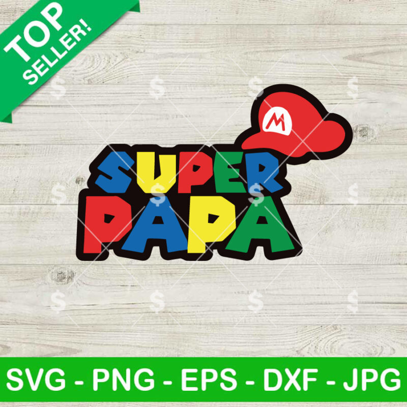 Super Papa SVG