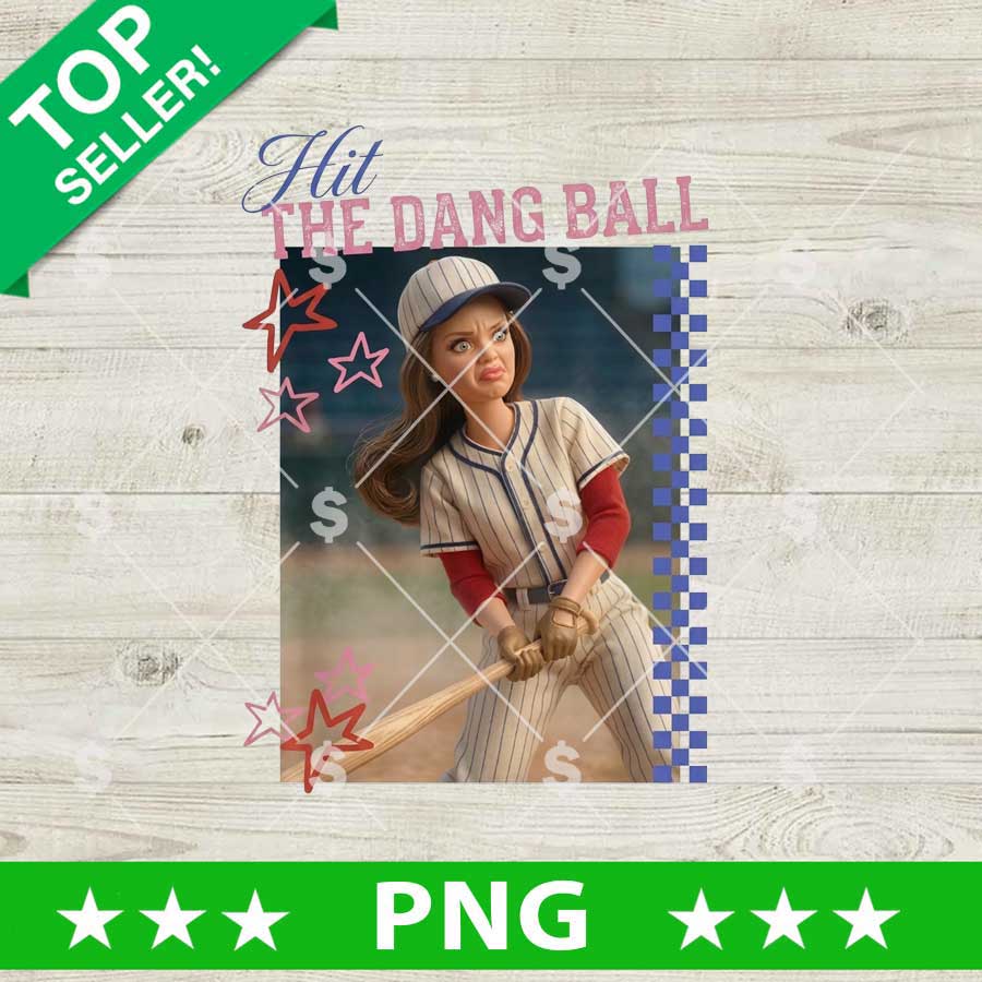 Hit The Dang Ball Barbie Doll PNG