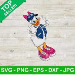 Daisy Duck LA Dodgers SVG