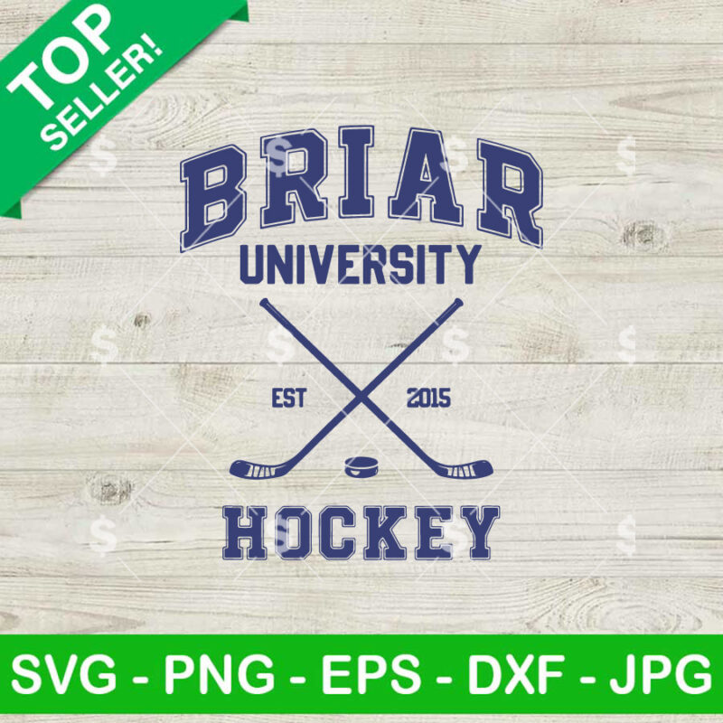 Briar University Hockey SVG