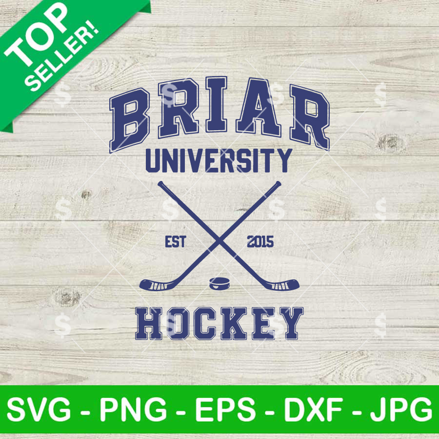 Briar University Hockey SVG