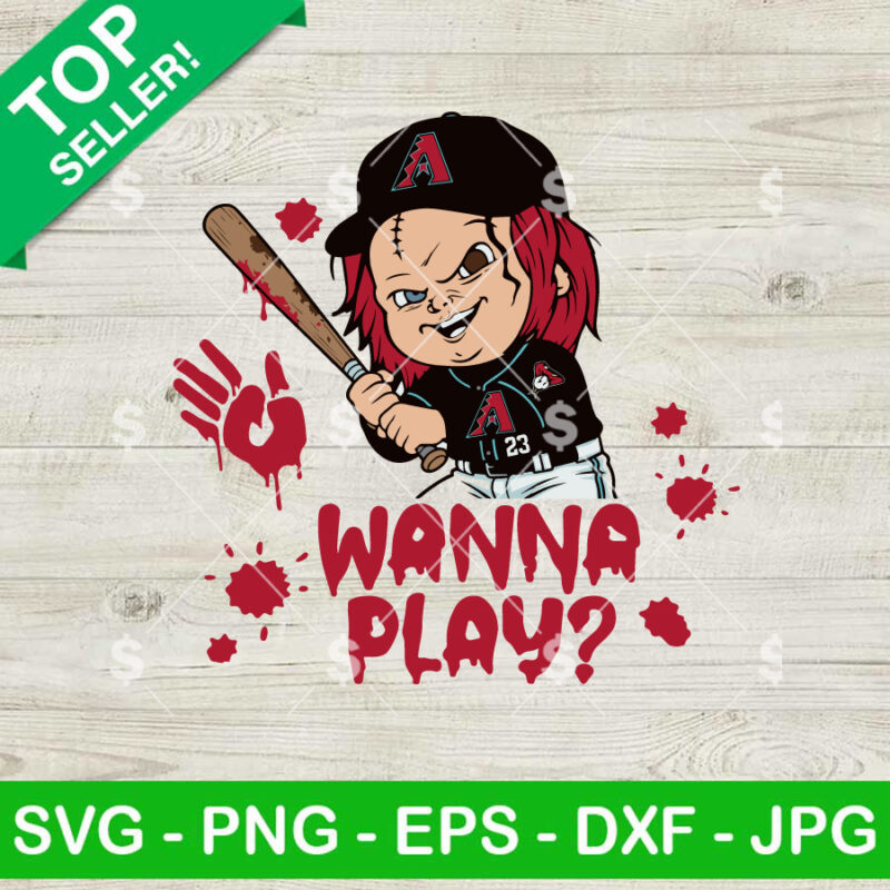 Chucky Arizona Diamondbacks MLB SVG