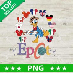 Donald Duck Epcot Disney PNG