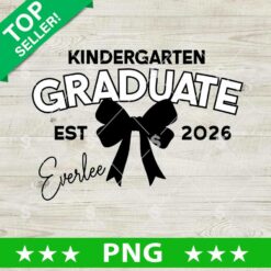 Kindergarten Graduate 2026 PNG