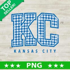 Kansas City Gingham Style PNG, Kansas City Logo PNG, Kansas City Gingham PNG