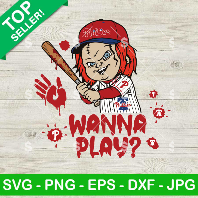 Chucky Philadelphia Phillies MLB SVG