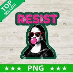 Mona Lisa Resist Funny PNG