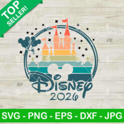 Disney Castle 2026 SVG