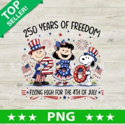 250 Years Of Freedom Snoopy PNG